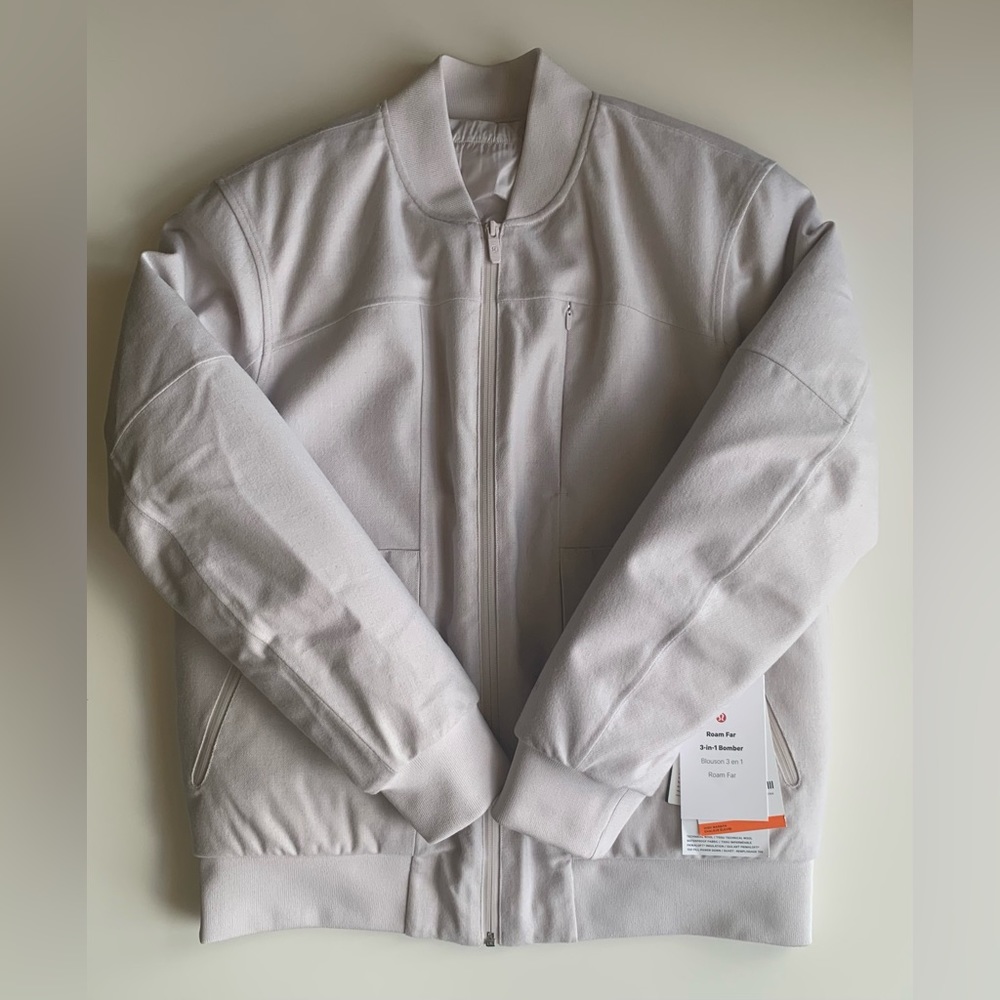 ⭐️ Host Pick ⭐️ BNWT Lululemon Roam Far Wool 3-in-1 Jacket *Waterproof Wool